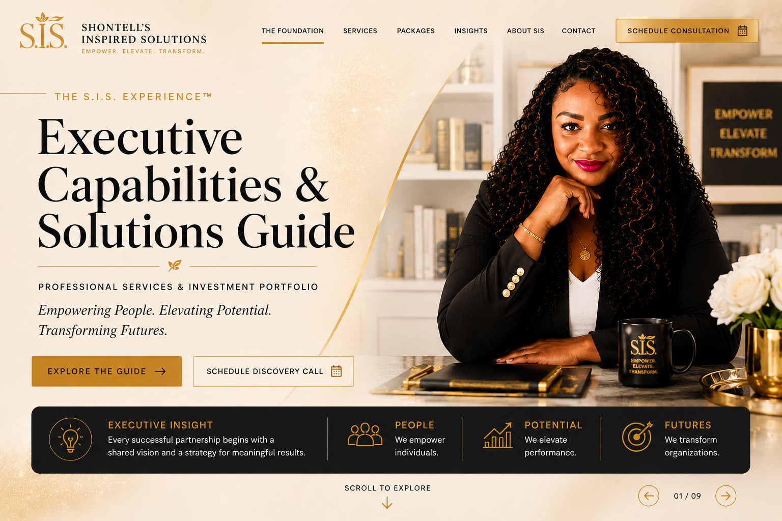 The S.I.S. Experience Executive Capabilities and Solutions Guide