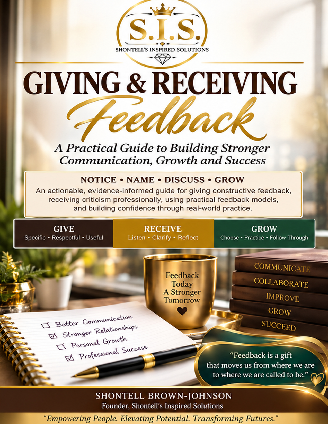 Giving and Receiving Feedback guide cover