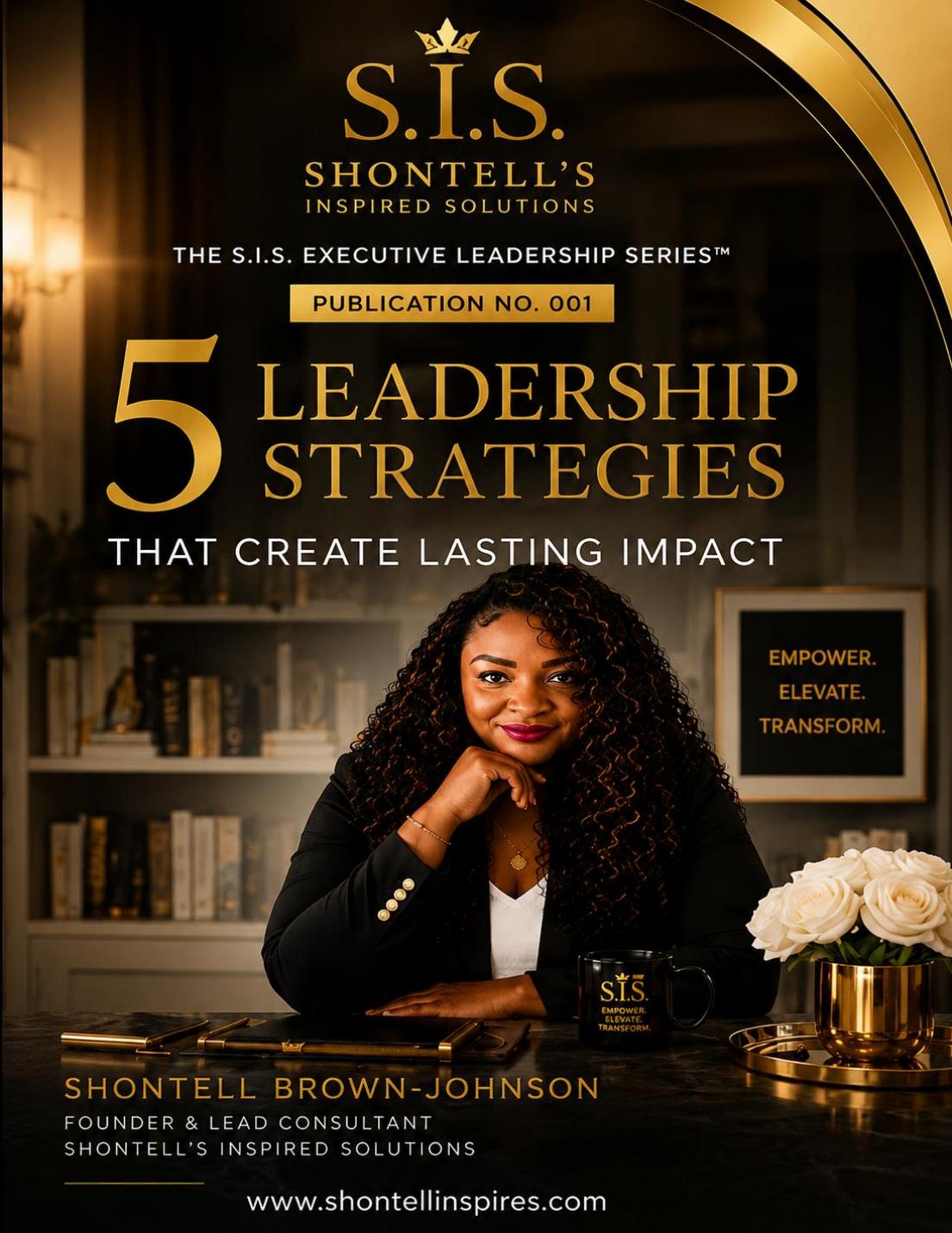 S.I.S. Executive Leadership Guide cover
