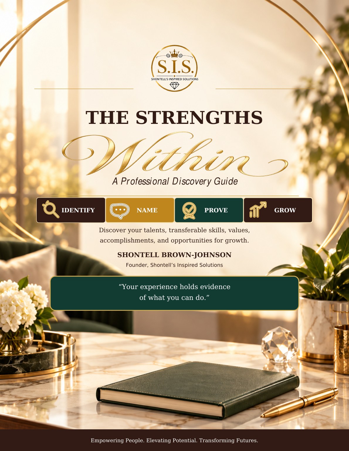 Cover of The Strengths Within professional discovery guide